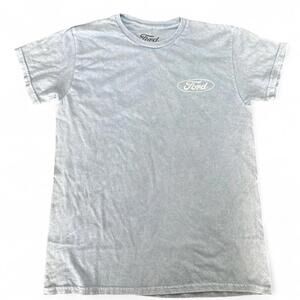 Small Ford Bronco Rare Breed T-shirt - Light Blue